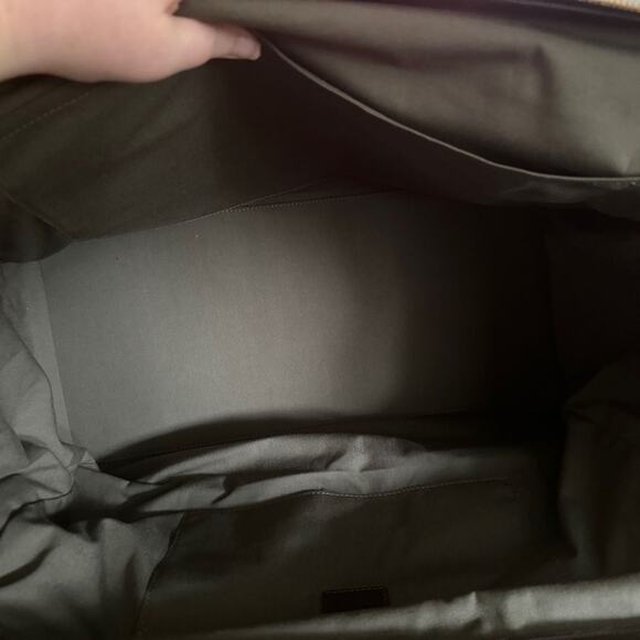 LOUIS VUITTON Khaki Mini Lin Monogram Brown Calfskin Leather Vintage Louise Bag - Picture 13 of 16